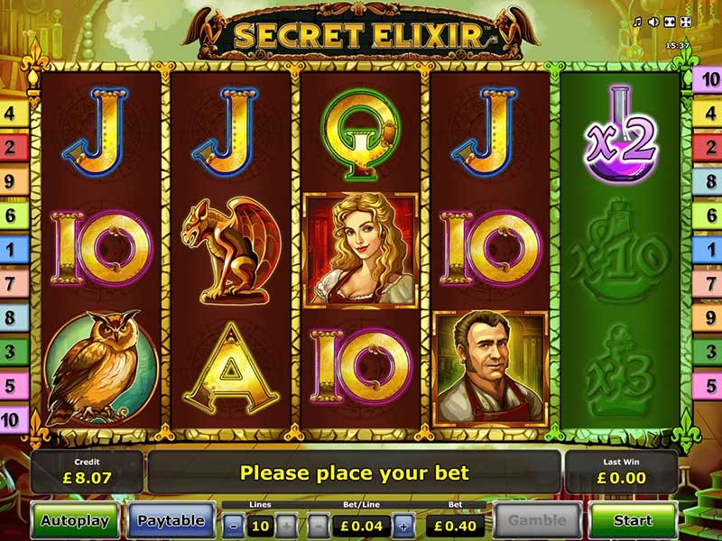 Игровые автоматы онлайн на деньги «Secret Elixir» — хит казино Вулкан